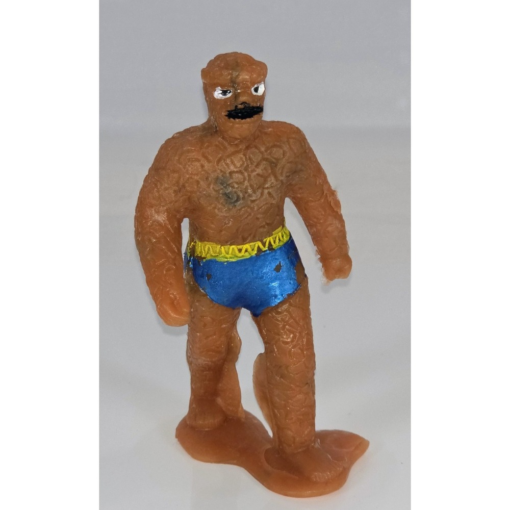 Vintage Mexican Bootleg The Thing Action Figure 5" Comic KO Toy Marx Mold